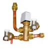 KIT VALVOLA 3 VIE X 2 TUBI E2MV03A6