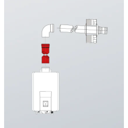 PROLUNGA COAX MT.1   Ø60	FOT-HX060-A01